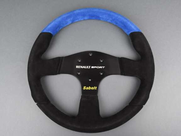 Volante Renault Sport Sabelt 330 mm blu nero 1