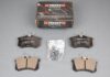 Pastiglie freno posteriori Citroen C2 VTS Ferodo 3000 Ferodo DS Performance